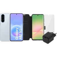 Koop Samsung Galaxy A57 256GB Lichtblauw 5G + Compleet Accessoirepakket - 6151137266280