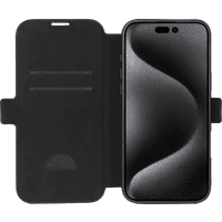 Koop BlueBuilt Apple iPhone 16 Pro Max Book Case Leer Zwart - 8720627629041