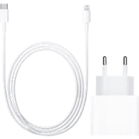 Koop Apple Usb C Oplader 20W + Lightning Kabel 1m Kunststof Wit - 7423403379321