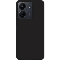 Koop Just in Case Soft Design Xiaomi Redmi 13C Back Cover Zwart - 8720878488008