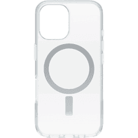 Koop OtterBox Symmetry Apple iPhone 16 Back Cover met MagSafe Magneet Transparant - 840304771912