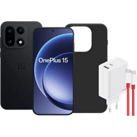 Koop OnePlus 15 256GB Zwart 5G + Basis Accessoirepakket - 6151139350345