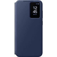 Koop Samsung Galaxy S24 FE Clear View Book Case Blauw - 8806095768441