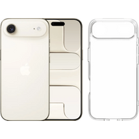 Koop Apple iPhone Air 512GB Goud + BlueBuilt Protective Back Cover Transparant - 6151130149139