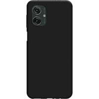 Koop Just in Case Soft Design Motorola Moto G75 Back Cover Zwart - 8720878571540