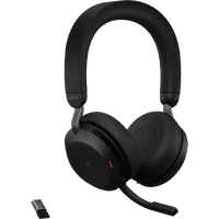 Koop Jabra Evolve2 USB A MS TEAMS 75 Draadloze Office Headset Zwart - 5706991024302