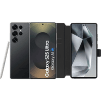 Koop Samsung Galaxy S25 Ultra 512GB Zwart 5G + BlueBuilt Book Case Zwart - 6151119671644
