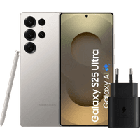 Koop Samsung Galaxy S25 Ultra 256GB Grijs 5G + Samsung Oplader 25 Watt Zwart - 6151119789769