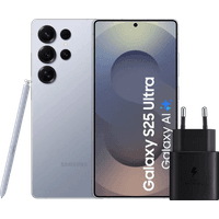 Koop Samsung Galaxy S25 Ultra 256GB Zilver 5G + Samsung Oplader 25 Watt Zwart - 6151119794794