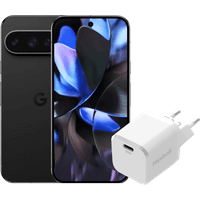 Koop Google Pixel 9 Pro 128GB Zwart 5G + BlueBuilt Oplader 30W Wit - 6151121043033