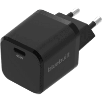 Koop BlueBuilt Power Delivery Oplader met Usb C Poort 45W Zwart - 8720627632461