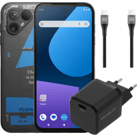 Koop Fairphone 5 256GB Transparant 5G + Oplaadpakket - 6151121288250