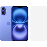 Koop Apple iPhone 16 Plus 128GB Blauw + BlueBuilt Screenprotector Glas - 6151121755721
