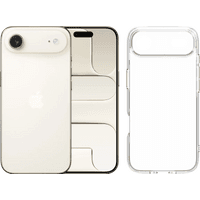 Koop Apple iPhone Air 512GB Goud + BlueBuilt Protective Back Cover Transparant - 6151130149139
