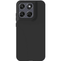 Koop Just in Case Soft Design Motorola Moto G67 / G77 Back Cover Zwart - 8720878774927