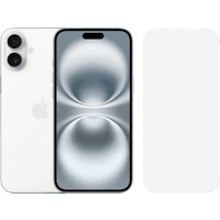 Koop Apple iPhone 16 Plus 256GB Wit + BlueBuilt Screenprotector Glas - 6151121775705