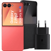 Koop Samsung Galaxy Z Flip 7 512GB Rood 5G + Accessoirepakket - 6151124266262