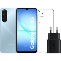 Koop Samsung Galaxy A17 128GB Blauw 5G + Accessoirepakket - 6151128222288