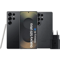 Koop Samsung Galaxy S25 Ultra 1TB Zwart 5G + Accessoirepakket - 6151119737760
