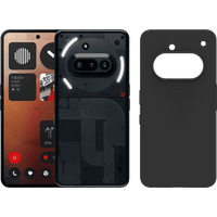 Koop Nothing Phone (3a) 256GB Zwart 5G + Just in Case Back Cover Zwart - 6151122522568