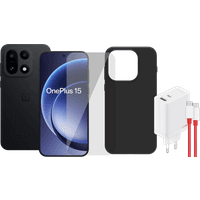 Koop OnePlus 15 256GB Zwart 5G + Compleet Accessoirepakket - 6151139367312