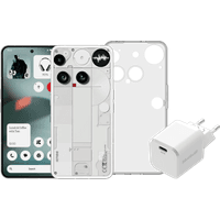 Koop Nothing Phone (3) 512GB Wit 5G + Accessoirepakket - 6151127990911