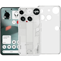 Koop Nothing Phone (3) 512GB Wit 5G + Just in Case Back Cover Transparant - 6151127949919