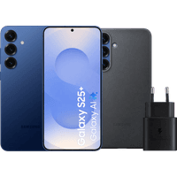 Koop Samsung Galaxy S25 Plus 256GB Donkerblauw 5G + Accessoirepakket - 6151119753791