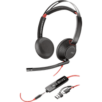 Koop Poly Blackwire 5220 MS Bedrade Office Headset - 197498429441