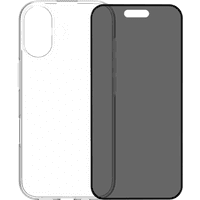 Koop BlueBuilt Back Cover iPhone 17 Transparant + BlueBuilt iPhone 17 Privacy Screenprotector Glas - 6151127365375