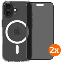 Koop BlueBuilt Protective Back Cover MagSafe iPhone 17 + Privacy Screenprotector Duo Pack - 6151132134171