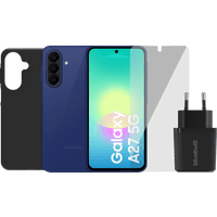 Koop Samsung Galaxy A27 256GB Blau 5G + Compleet Accessoirepakket - 6151144198178