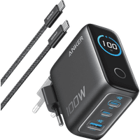 Koop Anker Oplader 3 Usb Poorten 100W Power Delivery 3.1 Zwart - 0194644291747