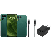 Koop Fairphone 6 256GB Groen 5G + Compleet Accessoirepakket - 6151152412433