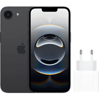 Koop Apple iPhone 16e 128GB Zwart + Apple Snellader - 6151120664697