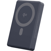 Koop BlueBuilt Draadloze Powerbank met MagSafe en Qi2 10.000 mAh met Snelladen Grijs - 8720627635394