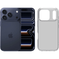 Koop Apple iPhone 17 Pro 256GB Blauw + BlueBuilt Protective Back Cover Transparant - 6151130211287
