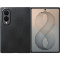 Koop Samsung Galaxy Z Fold 8 Carbon Back Cover met Magneet Zwart - 8806099238148