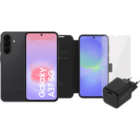 Koop Samsung Galaxy A37 128GB Zwart 5G + Compleet Accessoirepakket - 6151136982921