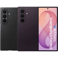 Koop Samsung Galaxy Z Fold 8 Ultra 256GB Paars 5G + Carbon Back Cover met Magneet Zwart - 6151149556508
