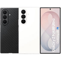 Koop Samsung Galaxy Z Fold 8 Ultra 256GB Wit 5G + Carbon Back Cover met Magneet Zwart - 6151149570566