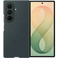 Koop Samsung Galaxy Z Fold 8 Ultra Siliconen Back Cover met Magneet Groen - 8806099229283