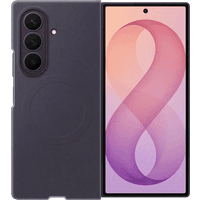 Koop Samsung Galaxy Z Fold 8 Ultra Siliconen Back Cover met Magneet Paars - 8806099229276