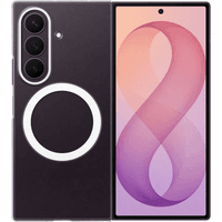 Koop Samsung Galaxy Z Fold 8 Ultra Soft Case Back Cover met Magneet Transparant - 8806099229818