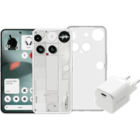 Koop Nothing Phone (3) 512GB Wit 5G + Accessoirepakket - 6151127990911