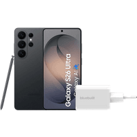 Koop Samsung Galaxy S26 Ultra 512GB Zwart 5G + BlueBuilt Oplader 65 Watt Wit - 6151134625677