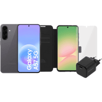 Koop Samsung Galaxy A57 256GB Grijs 5G + Compleet Accessoirepakket - 6151137277224