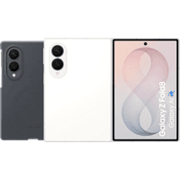 Koop Samsung Galaxy Z Fold 8 512GB Wit 5G + Siliconen Back Cover met Magneet Zwart - 6151149277243