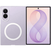 Koop Samsung Galaxy Z Fold 8 Soft Case Back Cover met Magneet Transparant - 8806099229849