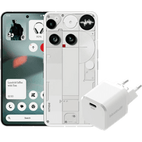 Koop Nothing Phone (3) 256GB Wit 5G + BlueBuilt Oplader met Usb C Poort 45W Wit - 6151127959963
